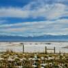 Looking east across Logan Valley
at the Wasatch-Cache Range~