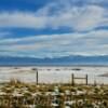 Looking east across Logan Valley
at the Wasatch-Cache Range~