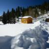 Winter hunter's shack~
Near Duck Creek, Utah.