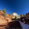 Highway 9
'meandering through'
Zion National Park.