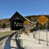 Columbia Covered Bridge.
(Vermont side)
Built 1911.