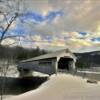 West Dummerston 
Covered Bridge.
Built 1872.
Windham County, VT.