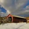 Paper Mill Covered Bridge.
(south angle)