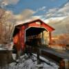 Silk Covered Bridge.
(rebuilt 1991)
Bennington, VT.