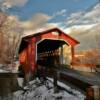 Silk Covered Bridge.
(rebuilt 1991)
Bennington, VT.