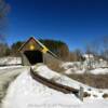 Old Lincoln Covered Bridge.
(east angle)