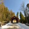 Stony Brook Covered Bridge.
(north angle)