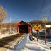 Station Covered Bridge
(west angle)