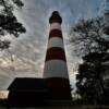 Assateague Lighthouse
& watch house.
