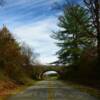 One of the many stone tunnels over the Blue Ridge Parkway.
Near Roanoke, Virginia.