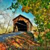 Meems Bottom Covered Bridge~
(rear-west entrance).