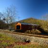 Carrollton Covered Bridge~
(from across the tracks)