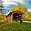 Sarvis Fork Covered Bridge~
Near Sandyville, WV.