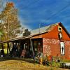 Railroad Shack (antique store).
Letart, West Virginia.