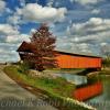 Sink's Mill Covered Bridge~
(built in 1876)
Milton, West Virginia.