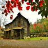 Glade Creek Grist Mill~
(front view)
Late-October.
Babcock State Park, WV.