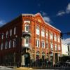 1897 Bank Building &
Lewisburg's business district.