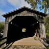 Cedarburg Covered Bridge.
(frontal view)
Cedarburg, Wisconsin.