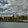 Kenosha Lighthouse.
Built 1866.
Kenosha Pier.