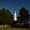 Wind Point Lighthouse.
(through the trees)
Racine.