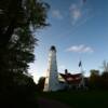 East vertical view of the
North Point Lighthouse.
Milwaukee.