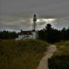Rawley Point Lighthouse.
(northeast angle)
