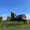 Northern Wisconsin 
barn & silos.
Taylor County.