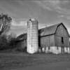 B&W perspective of this
Chippewa County barn.