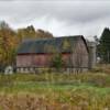 A side angle of the old
Chippewa County barn.