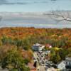 Autumn view of
Sister Bay, WI.