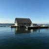 Shore view of Anderson Dock.    
