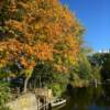 Some orange colors 
in Mishicot, Wisconsin.