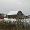 Another picturesque large
dairy barn in Pierce County.