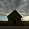 Some ominous clouds 
hovering over this old church.