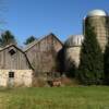 Sightly old barn complex.
Near Newburg, WI.