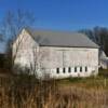 Vintage white colored barn.
Winchester, WI.