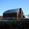 A stone-foundation barn in
western Chippewa County.