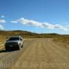 One of Wyoming's many gravel back roads.
(Sweetwater County).