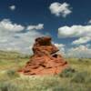 Red rock cropping.
Natrona County.