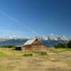 T.A. Moulton Barn.
(close up)
Grand Tetons, WY.