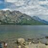 Teton Range and Jenny Lake.