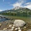 Jenny Lake and Teton Range.