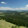 Upper Teton Foothills.
From Signal Mountain Lookout.