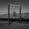 Farthing rail siding.
Horse Creek Road.
