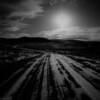 Looking west toward a
February sunset.
Rogers Canyon Road.
Laramie County.