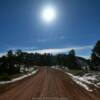 Looking south along the
Van Tassell Road.
Niobrara County.