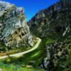 Backroad traversing the Bighorn Mountains-near Big Trails, Wyoming