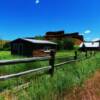 Log structure-ranchstead near Barnum, Wyoming