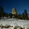 Southern view of
Devils Tower.