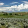Another peek at the
Orchard Ranch.
South of Ten Sleep, WY.